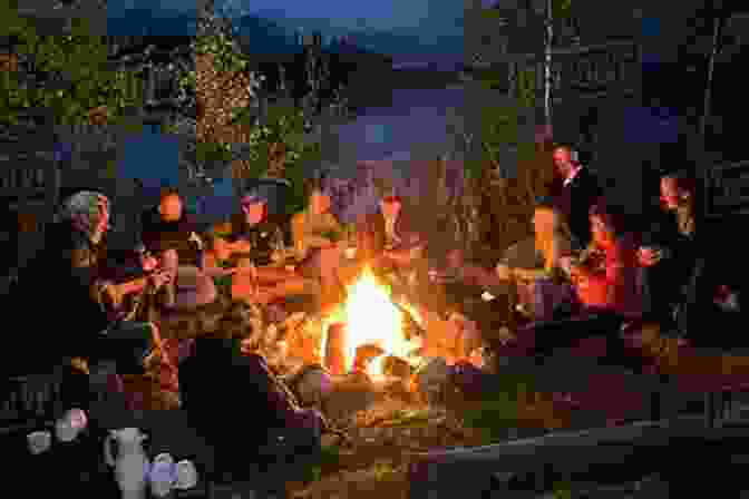 A Group Of Pioneer Women Gathered Around A Campfire Pioneer Women Will Durant