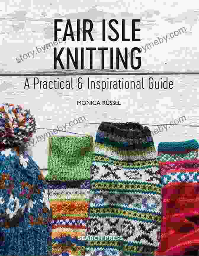 A Knitter Consulting A Book For Troubleshooting Advice On A Fair Isle Knitting Project Fair Isle Knitting: A Practical Inspirational Guide