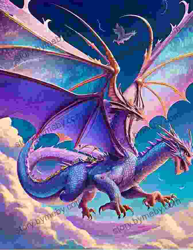 A Magnificent Dragon Soaring Through The Sky, Its Wings Unfurled And Flames Billowing From Its Mouth Logan: Dragons And Druids Prequel