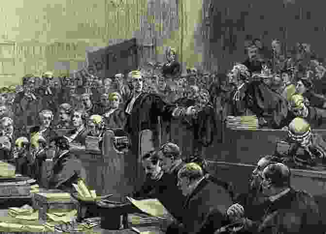 A Photograph Of A 19th Century Courtroom The Journey Of The Courtroom