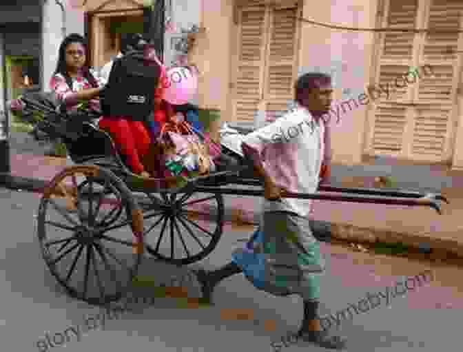 A Rickshaw Puller In Calcutta The Epic City: The World On The Streets Of Calcutta