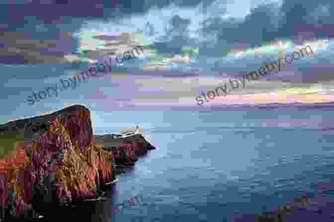 A Rugged Coastline With A Towering Lighthouse At The Edge Of A Rocky Outcrop Seaside Walks On Vancouver Island