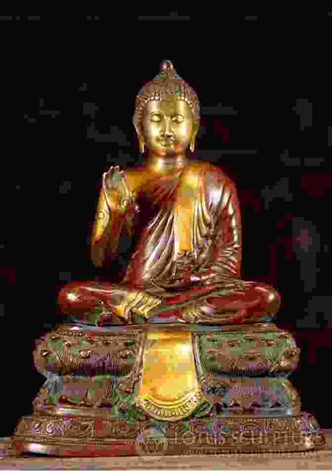 A Statue Of Buddha In A Lotus Pose, Representing The Enlightenment And Compassion Central To Buddhism A History Of Indian Philosophy Volume 1