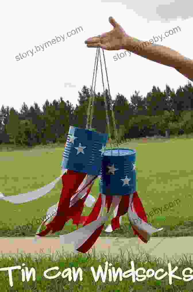 A Variety Of Personalized Independence Day Crafts, Including A Painted T Shirt, A Custom Bunting, And A Windsock Independence Day Crafts (CraftBooks) Mary Berendes