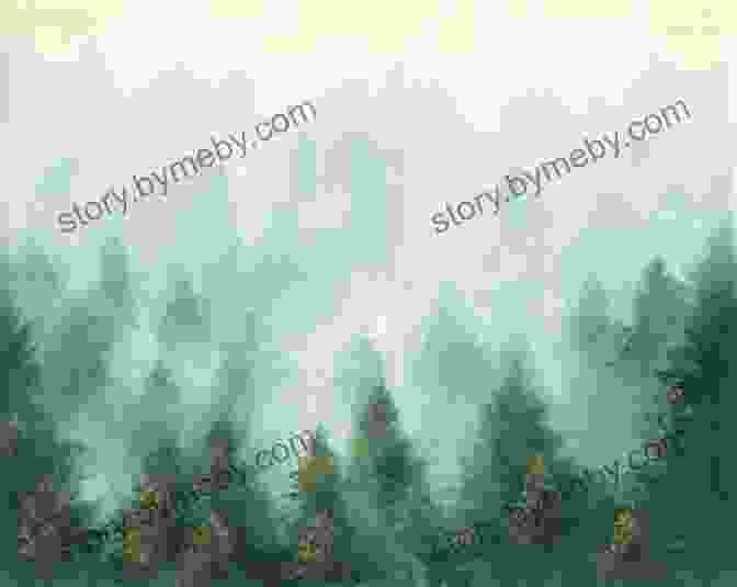 A Vibrant Watercolour Painting Of A Misty Forest Painting On Location: Techniques For Painting Outside With Watercolours And Oils