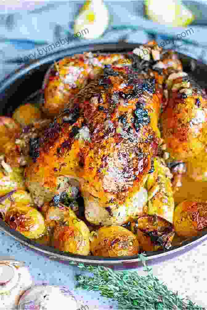 A Whole Roasted Chicken With Potatoes, Seasoned With Lemon And Herbs Small Batch Baking: 60 Sweet And Savory Recipes To Satisfy Your Craving