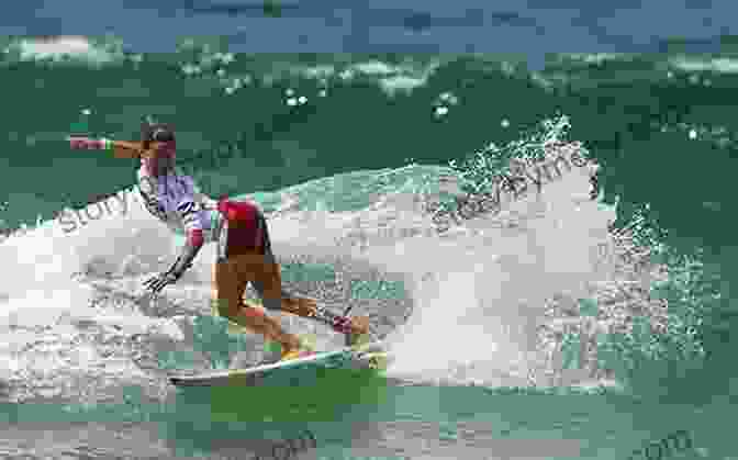 A Woman Surfing A Wave From Stilettos To Flip Flops: A Surfers Journey