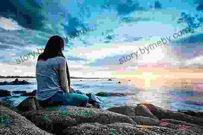 A Young Woman Sits On A Rock Overlooking A Beautiful Landscape, With Her Back To The Camera. A Newfoundlander In Canada: Always Going Somewhere Always Coming Home