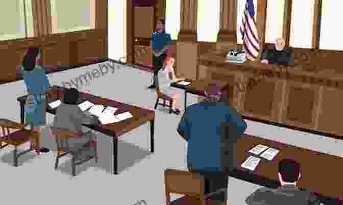 An Illustration Of An Ancient Courtroom With Judges And Defendants The Journey Of The Courtroom