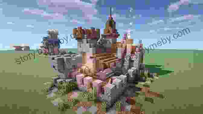 An Image Of A Player Constructing An Elaborate Castle In Minecraft, Using A Variety Of Blocks, Stairs, And Other Building Materials. 75 Ways To Teach Computing: Minecraft Education Edition: Making The Most Of Minecraft