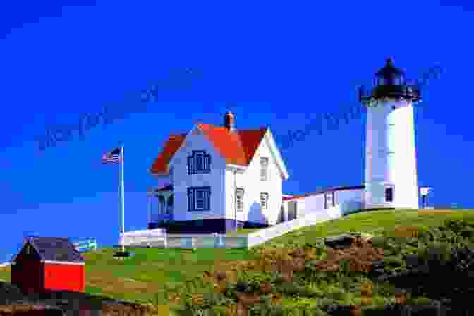 An Old, Red Brick Lighthouse Perched On A Rocky Headland Seaside Walks On Vancouver Island