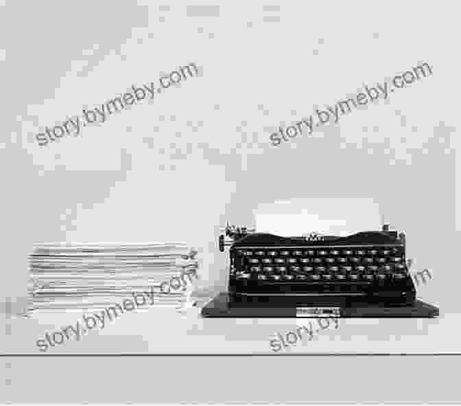 An Old Typewriter On A Desk, Surrounded By Stacks Of Paper And Books Written By Salim Javed: The Story Of Hindi Cinema S Greatest Screenwriters