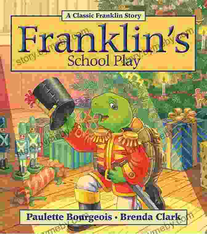 Book Cover Of Franklin School Play, Featuring Franklin In A School Play Costume Three Classic Franklin Stories Volume Eight: Franklin Wants A Pet Franklin S Blanket And Franklin S School Play