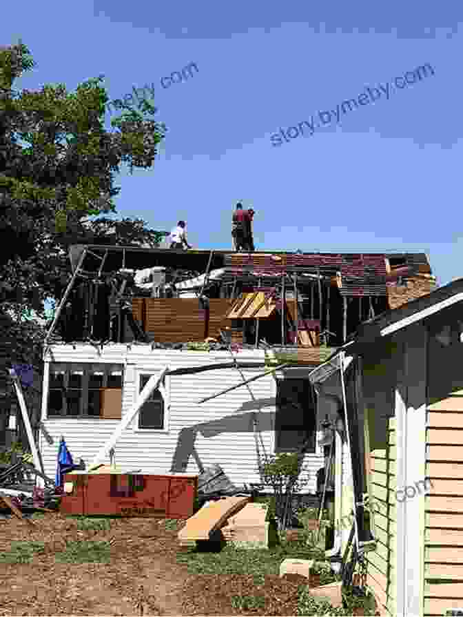 Community Members Working Together To Rebuild After A Tornado, Demonstrating Collaboration And Recovery Tornado Terror (I Survived True Stories #3)