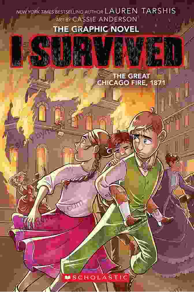 Cover Of 'Survived: The Great Chicago Fire' Graphic Novel I Survived The Sinking Of The Titanic 1912: A Graphic Novel (I Survived Graphic Novel #1) (I Survived Graphic Novels)