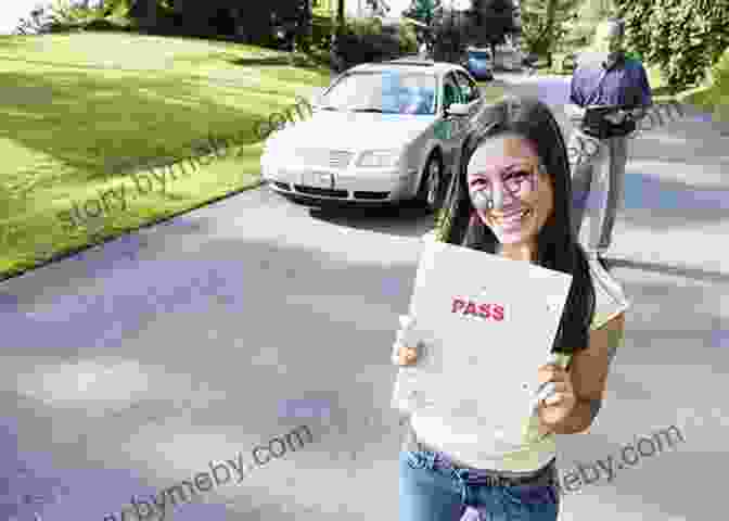 Driver Passing Driving Test And Receiving License Learn To Drive In 10 Easy Stages