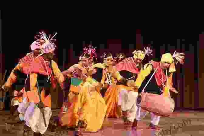 Gond Tribe Performing A Traditional Dance Unfrozen (Valos Of Sonhadra 9)