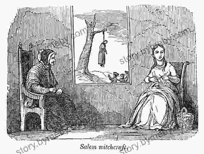 Illustration From The Graphic Novel Depicting The Public Hangings Of Those Found Guilty Of Witchcraft. The Salem Witch Trials (Graphic History)