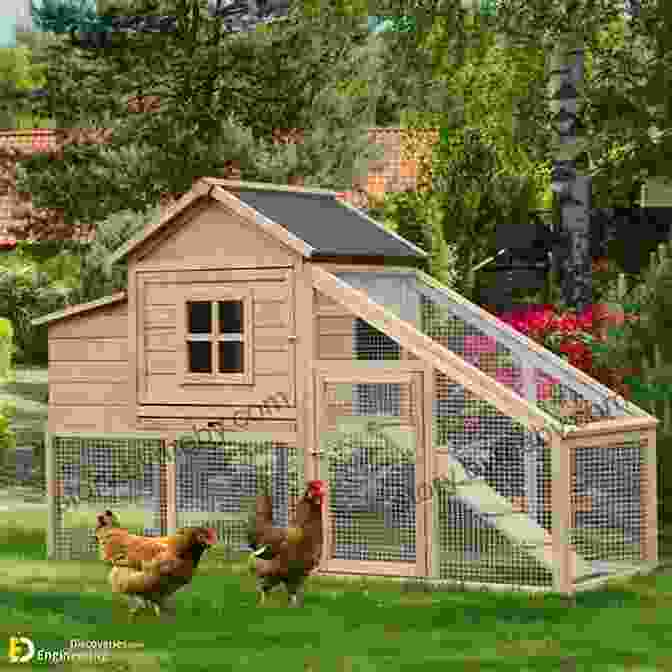 Image Of A Well Designed Chicken Coop Raising Chickens Goats Backyard Beekeeping For Beginners: 3 In 1 Compilation Step By Step Guide To Raising Happy Backyard Chickens Goats Your First As 30 Days (Self Sufficient Survival)