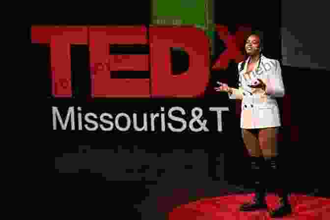 Image Of A Young Woman Speaking At A TEDx Event Invisible Giants Changing The World One Step At A Time