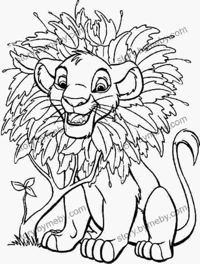 Lion Coloring Page Lion Kings: A Lion For Kids