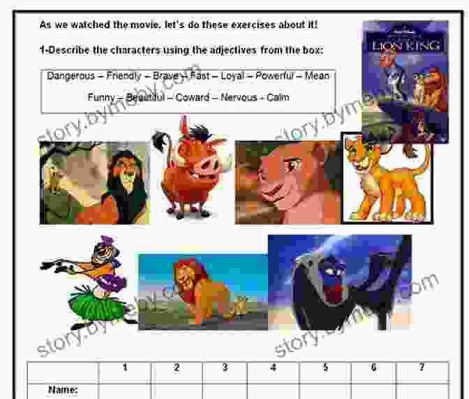 Lion Worksheet Lion Kings: A Lion For Kids