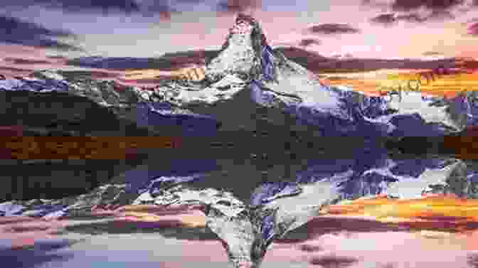 Matterhorn Reflected In The Waters Of A Lake Zermatt: The Alps (Photo Book 258)