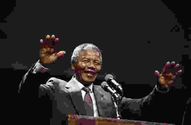 Nelson Mandela Giving A Speech Illuminating Lives: Biographies Of Fascinating People From South African History