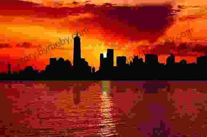 New York City Skyline At Sunset Lonely Planet New York City (Travel Guide)