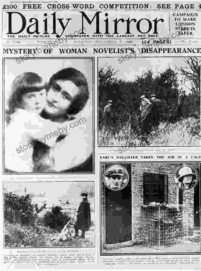 Newspaper Article About Agatha Christie's Disappearance In 1926 Agatha Christie: A Mysterious Life