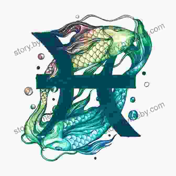 Pisces Symbol: Two Fish ASTRONOMY: A Self Teaching Guide On The 12 Zodiac Signs: A Self Teaching And Beginners Guide On The 12 Zodiac Signs: Clarified Character Traits Love Similarities Strengths And Weaknesses Of Each