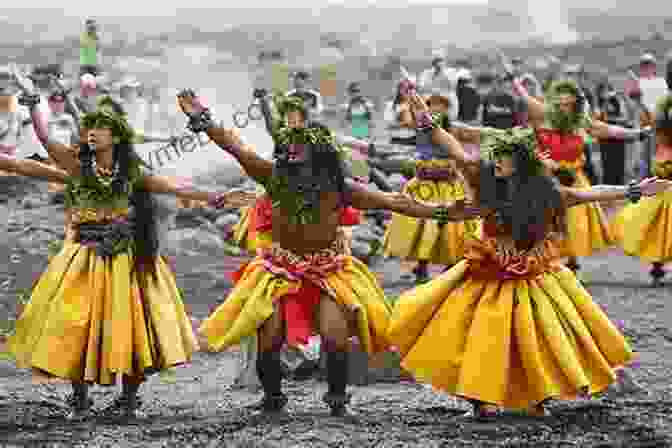 Polynesian Dancers Performing A Traditional Dance Polynesian Paradise Noel Riley Fitch