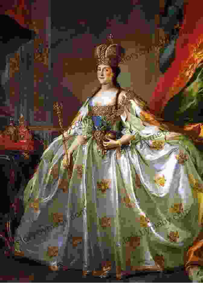 Portrait Of Catherine The Great, An Elegant Woman With A Powdered Wig And A Regal Gown. Man Of Steel: Joseph Stalin: Russia S Ruthless Ruler (Jules Archer History For Young Readers)