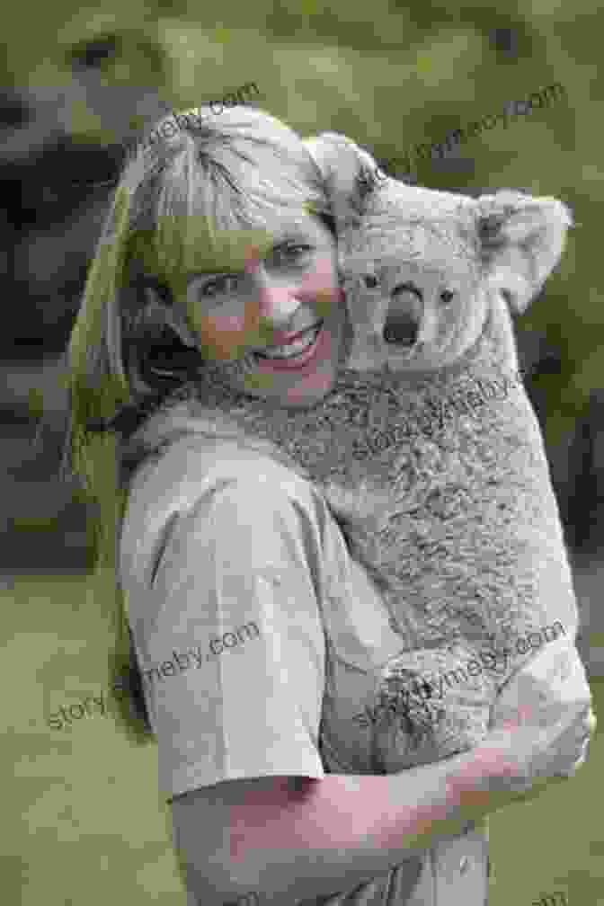 Steve And Terri Irwin Holding A Koala Steve Me Terri Irwin