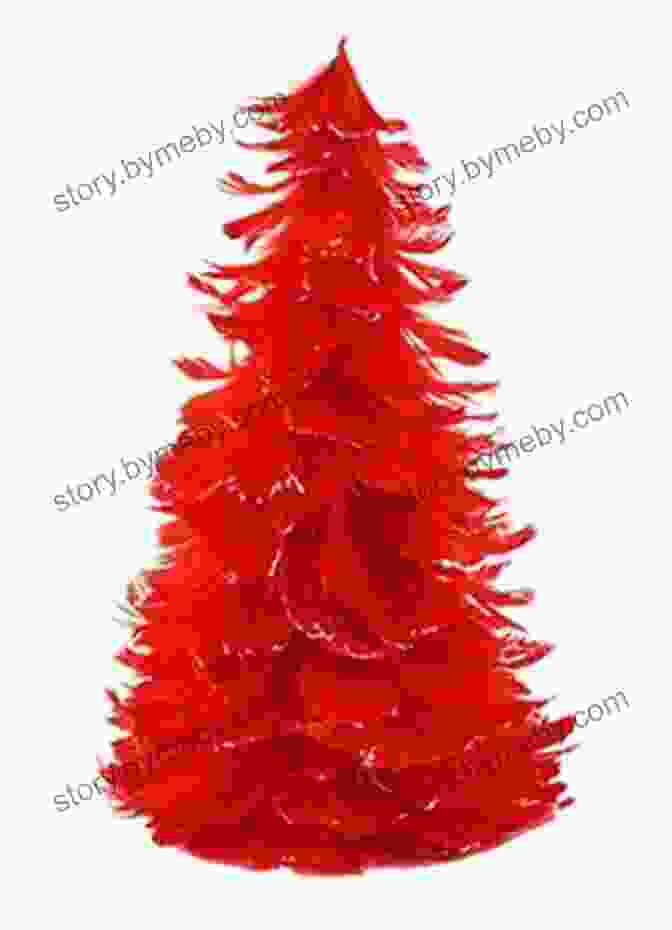 The Magnificent Red Feather Christmas Tree Adorned With Intricate Ornaments And Glittering Lights, Symbolizing Hope And The Joy Of Giving. The Red Feather Christmas Tree: A True Story