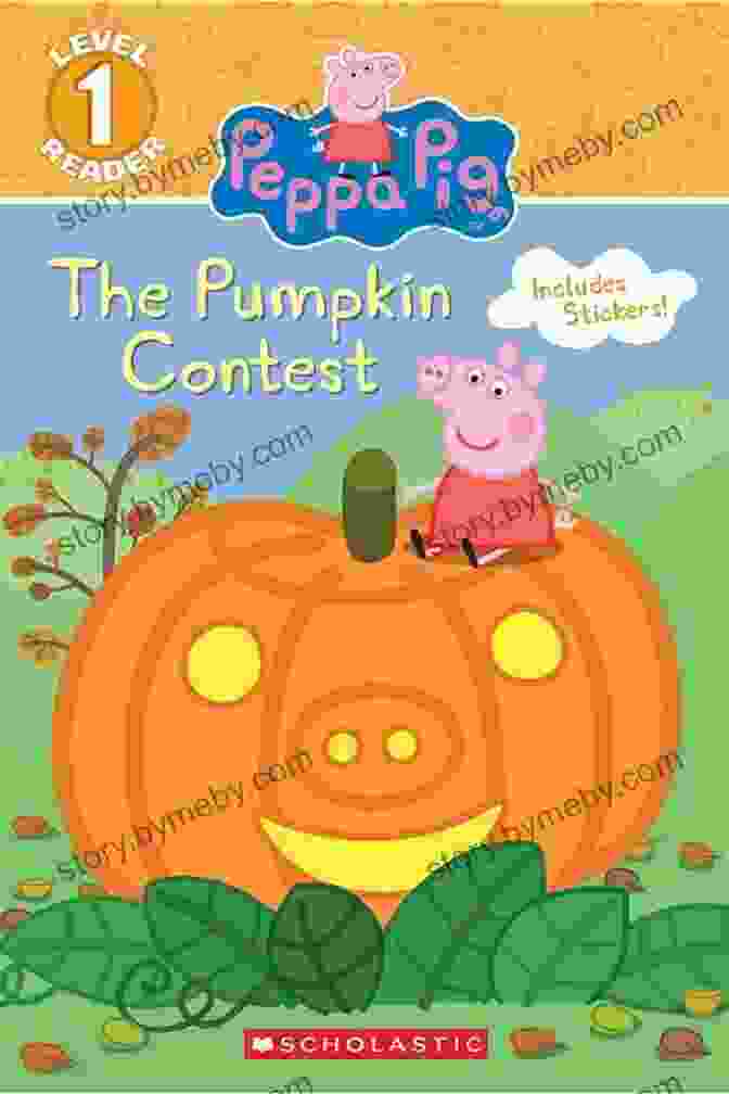 The Pumpkin Contest Peppa Pig Level Reader Book Cover The Pumpkin Contest (Peppa Pig: Level 1 Reader)