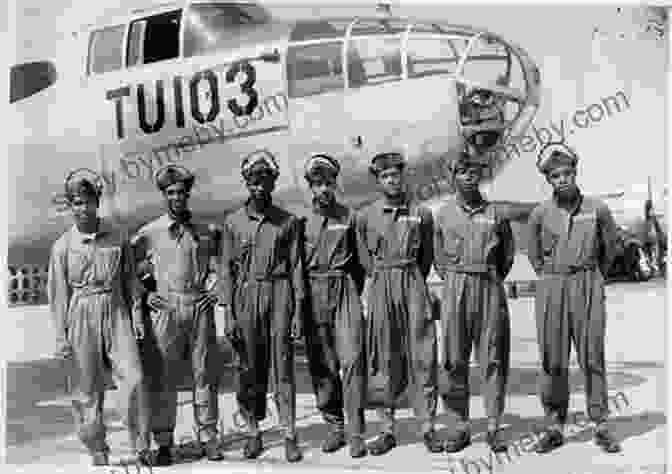 Tuskegee Airmen Pilots Standing In Front Of A Plane Soaring To Glory: A Tuskegee Airman S Firsthand Account Of World War II