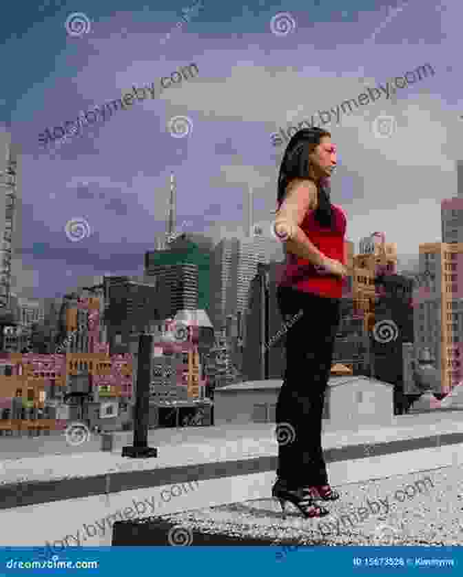 Young Woman Standing On A Rooftop, Gazing Over A Sprawling City Skyline Around The Way Girl: A Memoir