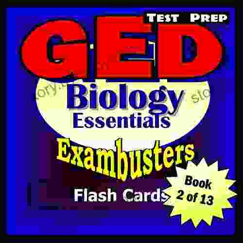 GED Test Prep Biology Review Exambusters Flash Cards Workbook 2 Of 13: GED Exam Study Guide (Exambusters GED)