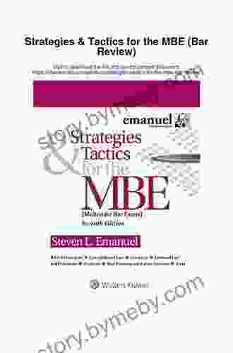 Strategies And Tactics For The MBE 2 (Bar Review Series)